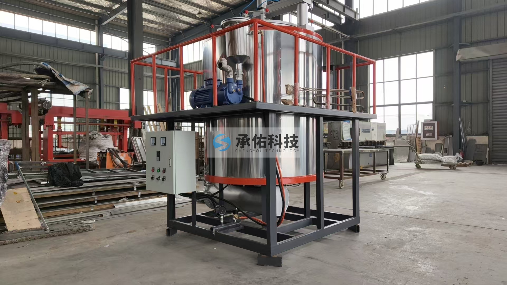 立式#真空清洗炉#螺杆过滤网#真空煅烧炉##烧网机炉#